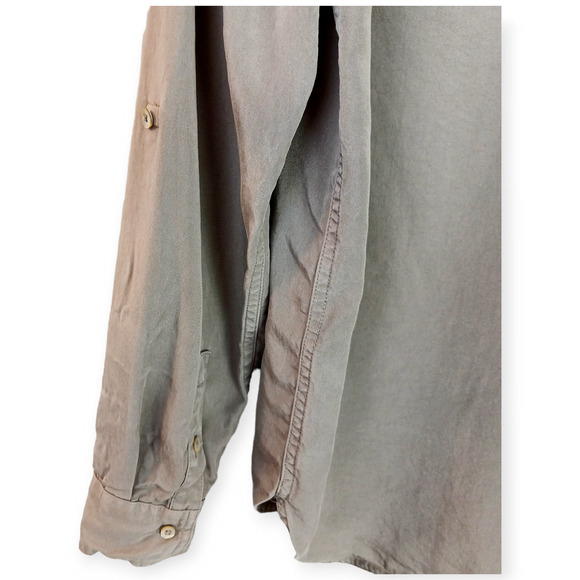 The Group Babaton SZ S Utility Button-Up Shirt Tan - Picture 6 of 8